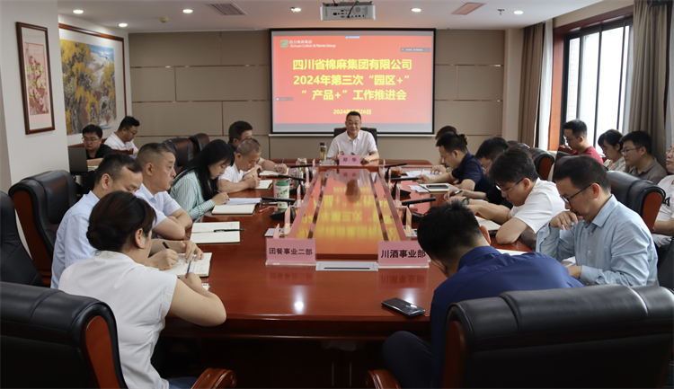 集團公司召開2024年第三次“園區(qū)+”“產(chǎn)品+” 工作推進(jìn)會